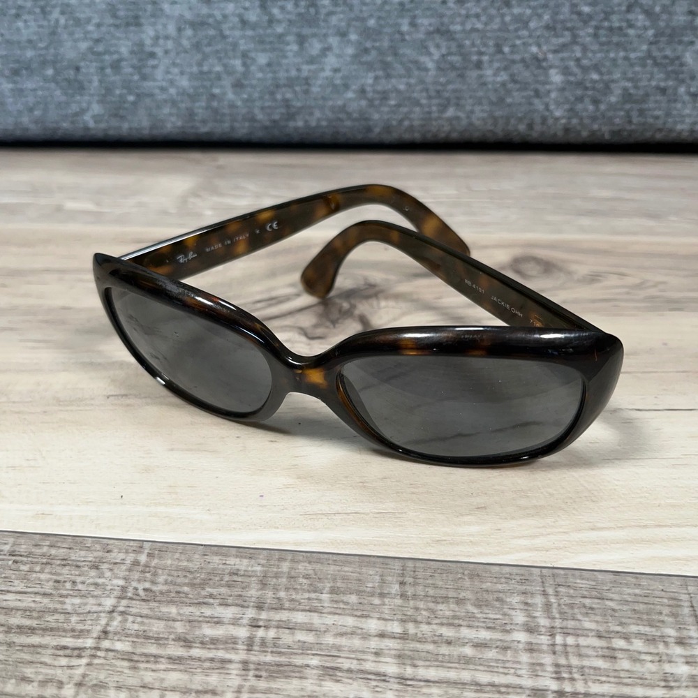 Ray-Ban Jackie Ohh Sunglasses Women OS RB4101 Tortoise Shell Brown 710